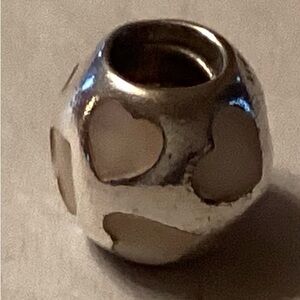 Pandora Mother of Pearl Sterling Silver Bead Charm